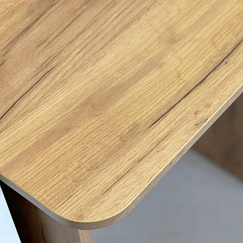 Стол компьютерный Форсаж дуб крафт золотой/белый