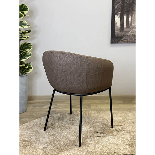 Стул Kenner 313SD черный/какао E33