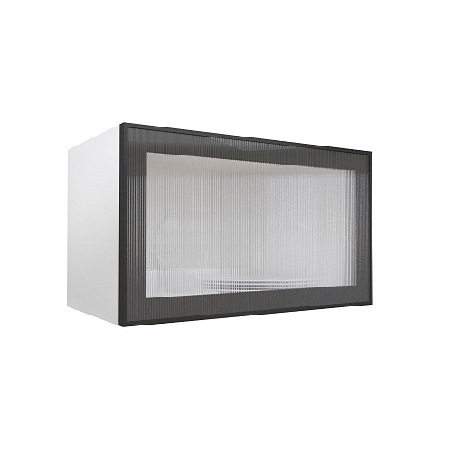 Фасад со стеклом из алюминиевого профиля 600х350