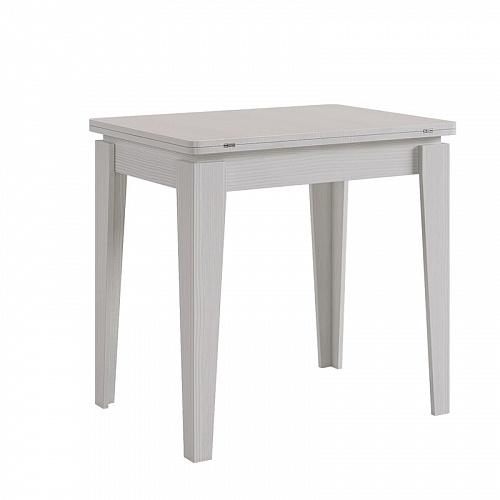 Стол обеденный раскладной Фантазия белый рамух