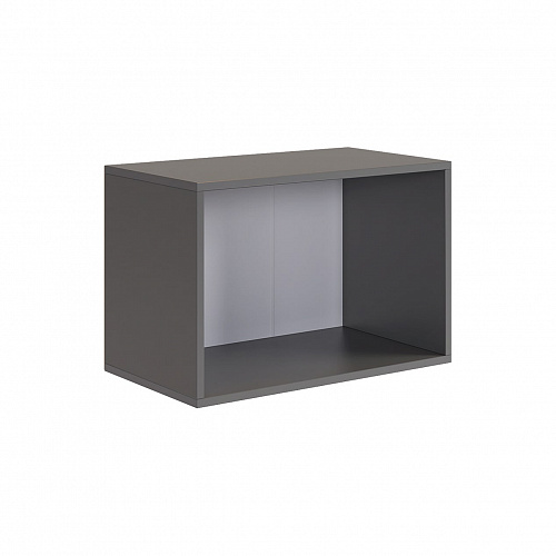 Антресоль двухдверная L600 Баско графит