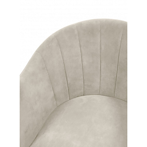 Стул Розолино Ринг черный муар/Катания Айвори