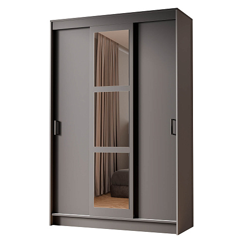 Шкаф-купе БРУНО 6 Графит