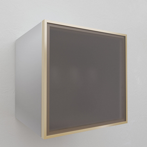 Фасад со стеклом из алюминиевого профиля 350х350