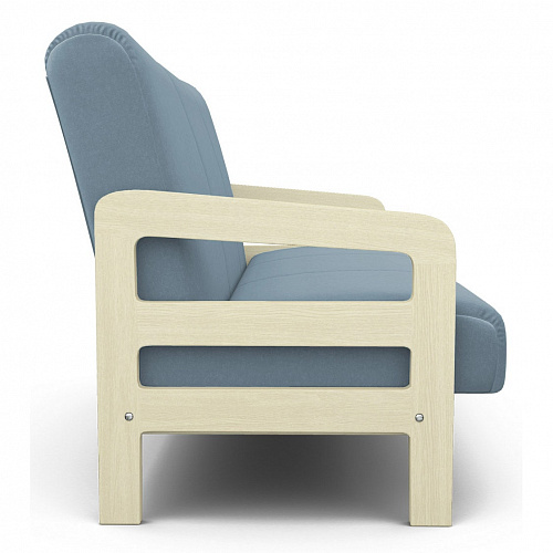 Диван Вега-34 CATANIA DUSTY BLUE/Бесцветный