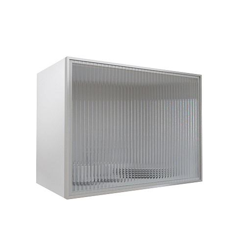 Фасад со стеклом из алюминиевого профиля 600х450