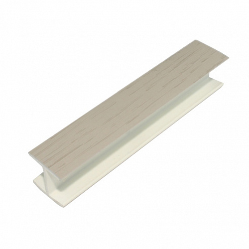 Соединение для цоколя 180 градусов H-150, Дуб капучино (Лен)