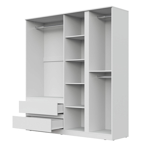 Шкаф НК STERN ШКЯ-4 с зеркалом Белый