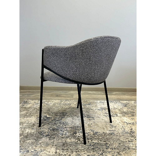 Стул Kenner 308SD черный/серый B12