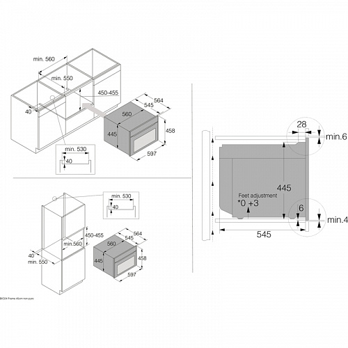 Встраиваемый духовой шкаф ASKO OCS64GSH