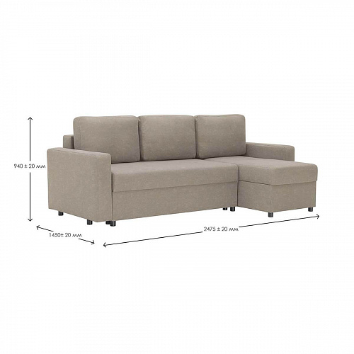 Диван угловой CARMEN DREAM 3