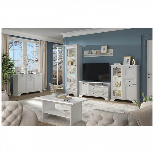 Комод 3D1S TIFFANY Белый