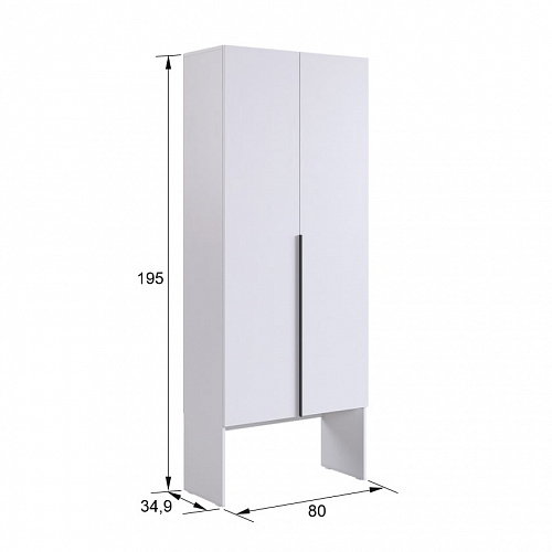 Прихожая К6 дуб крафт золотой/белое дерево