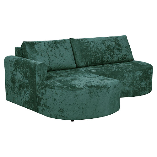 Угловой диван Каир (правый) PLUSH DUSTY GREEN