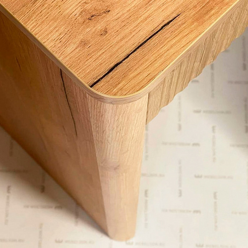 Туалетный столик Адам дуб крафт золотой