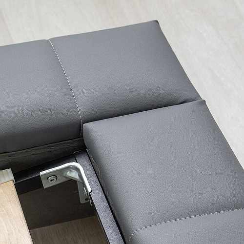 Кровать Оливия 1600х2000 Марика 485 серый