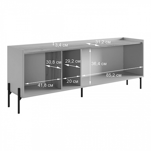 Гостиная Доминика К1 кашемир/дуб крафт золотой