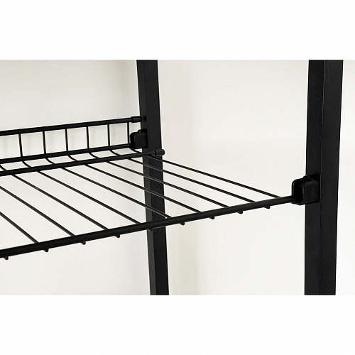 Обувница Краш черный муар/графит