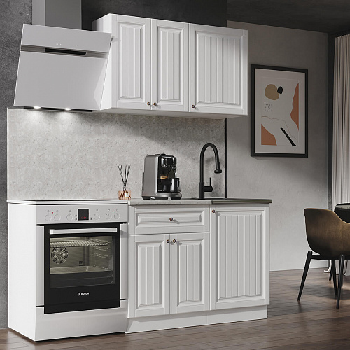 Кухня Хозяюшка 1,1 Акация белая