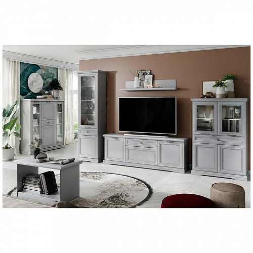 Полка навесная VALENCIA Серый