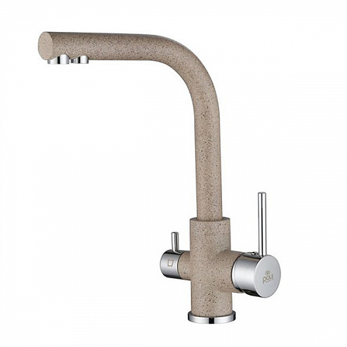 Смеситель для кухни высокий в цвет мойки Paulmark Ho213011
