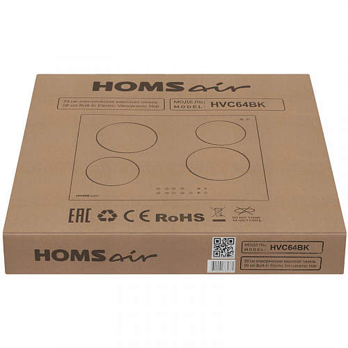 Встраиваемая электрическая панель HOMSair HVC64BK
