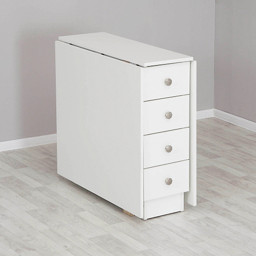 Стол-книжка с ящиками КМ.015.01-02-00 Белый жемчуг