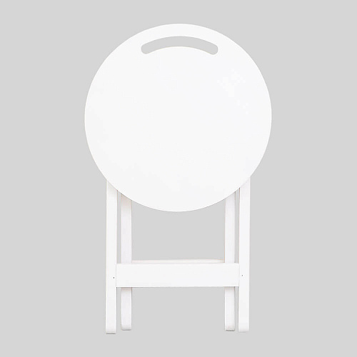 Табурет складной с ручкой Снег