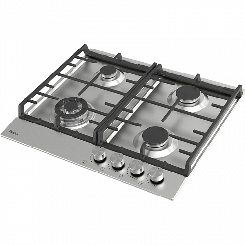 Встраиваемая варочная панель газовая EVELUX HEG 650 X