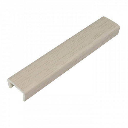 Заглушка для цоколя H-150, Дуб капучино (Лен)