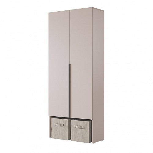 Шкаф двухдверный L800 Баско кашемир