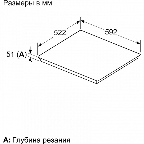 Встраиваемая индукционная панель BOSCH PIE61RHB1E