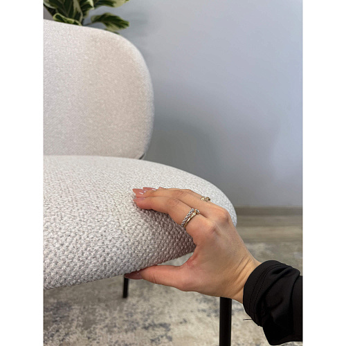 Стул Kenner 307SD черный/серебристый B06