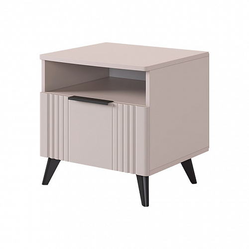 Спальный гарнитур Катрин К1 М кашемир/фрапучино матовый/капучино велюр