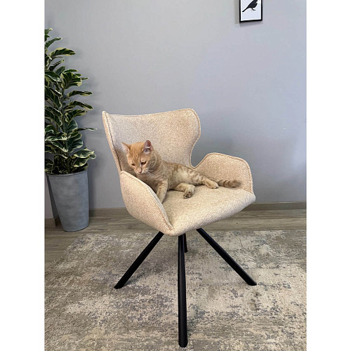 Стул Kenner 311SD черный/бежевый B01