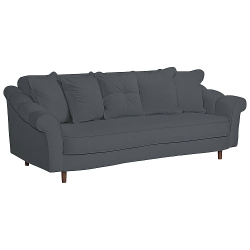 Диван Ника CATANIA GRAPHITE/Орех