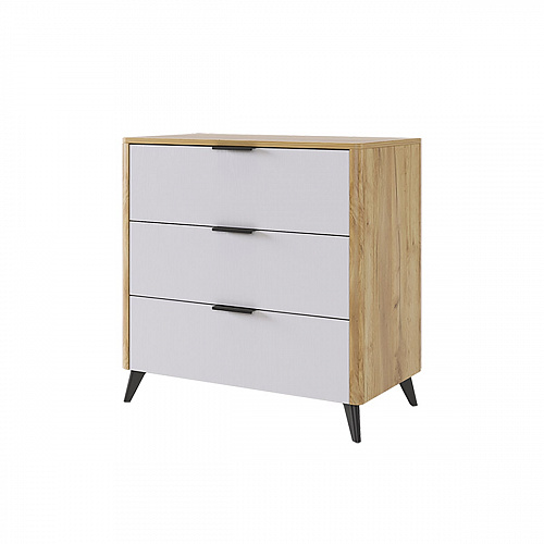 Спальный гарнитур Адам К1 дуб крафт золотой/белое дерево