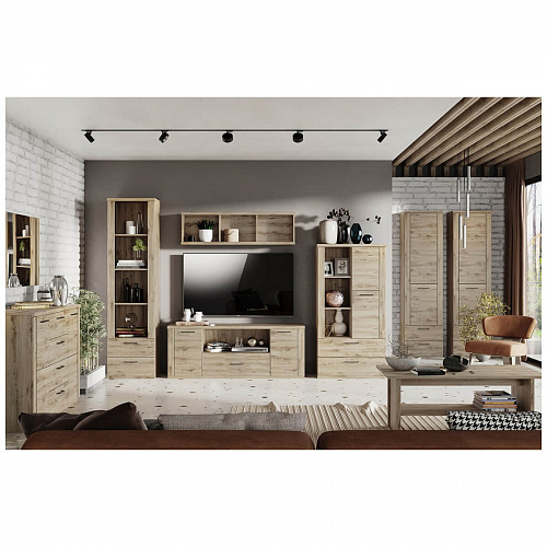 Шкаф DOORSET 1D2S Дуб наварра