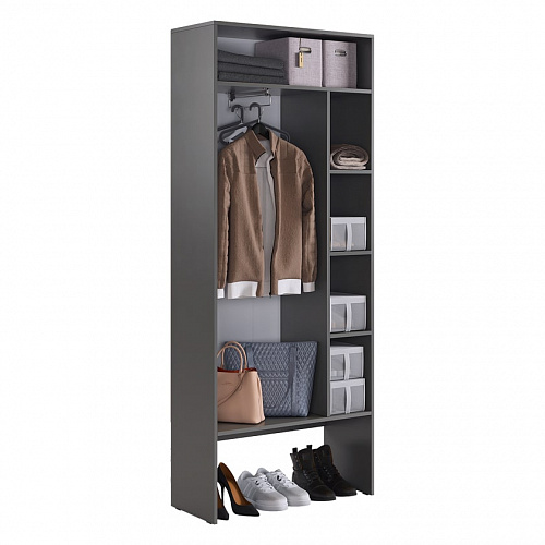 Прихожая Баско К10 графит/дуб крафт золотой