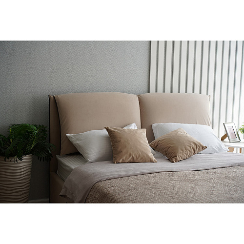 Кровать с подъемным механизмом Венеция 1800 Бежевый Софт