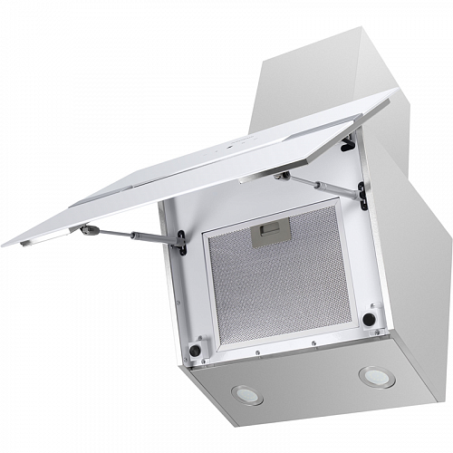Кухонная вытяжка MAUNFELD MERSEY 60 Inox Glass white