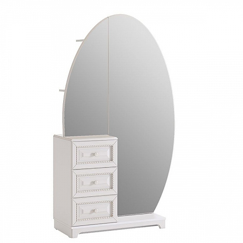 Спальный гарнитур Белла К2 белый/джелато софт