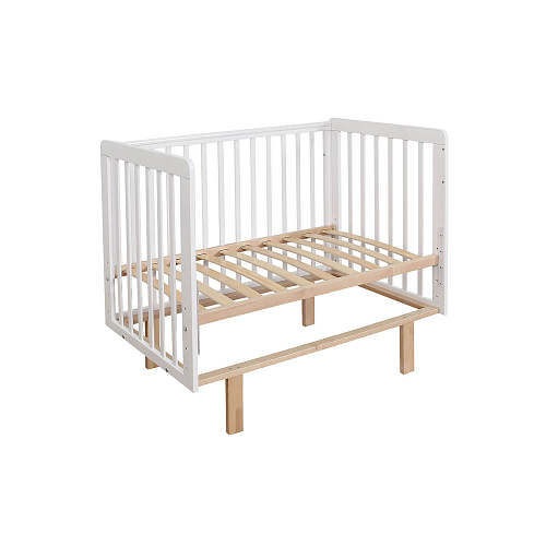 Кровать детская Соня КМ.014.01-032 Снег (Лак)