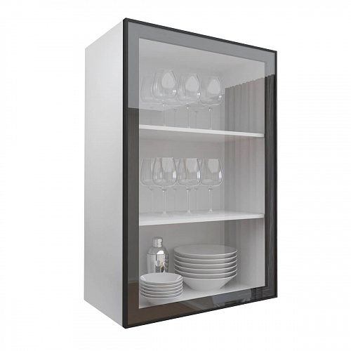 Фасад со стеклом из алюминиевого профиля 600х900