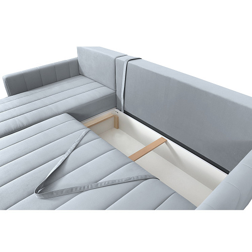 Угловой диван Ларио Мора серый