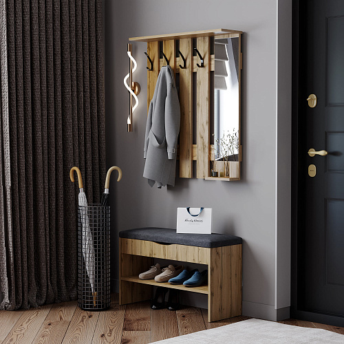 Вешалка Орион 800 Дуб вотан