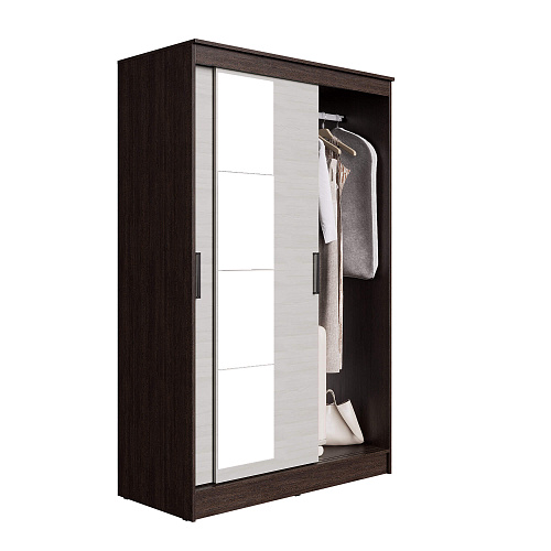 Шкаф-купе ЭЛЕГАНТ 7 Венге/Лоредо