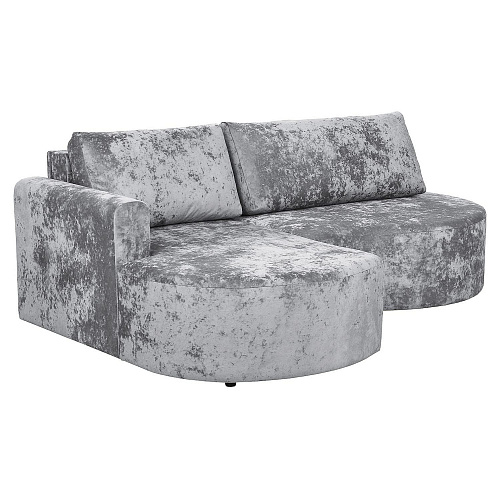 Угловой диван Каир (правый) PLUSH SILVER