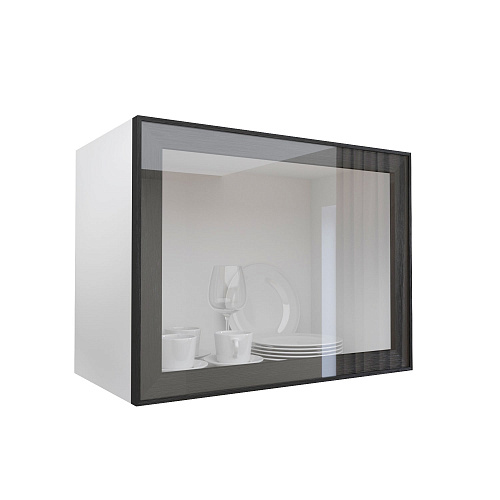 Фасад со стеклом из алюминиевого профиля 600х450