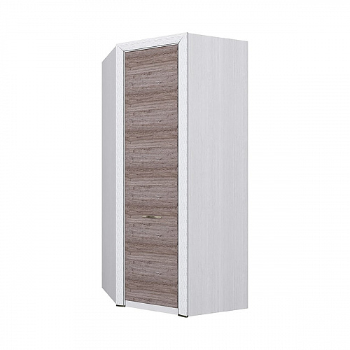 Шкаф угловой с полками 97х97 OLIVIA Вудлайн крем/дуб анкона